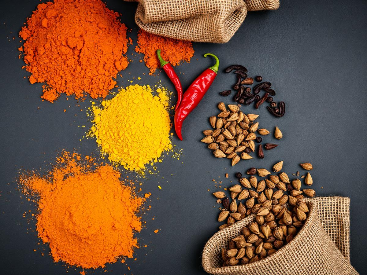 Spices prepared for export by Arugam Global